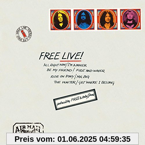 Free Live! [Vinyl LP] von Free