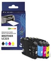 Freecolor Patrone Brother LC223 Multiplack BK/C/M/Y remanufactured Freecolor Patrone Brother LC223 Multiplack BK/C/M/Y remanufactured von Freecolor