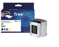 Freecolor Patrone HP 88XL color BK/C/M/Y remanufactured Freecolor Patrone HP 88XL color BK/C/M/Y remanufactured von Freecolor