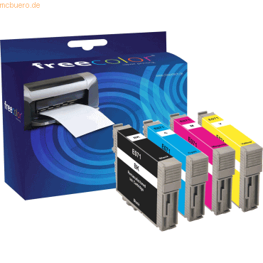 Freecolor Tinte kompatibel mit Epson T071540 MultiPack von Freecolor