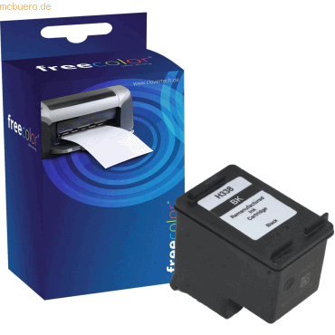 Freecolor Tinte kompatibel mit HP C8765EE schwarz Freecolor Tinte kompatibel mit HP C8765EE schwarz von Freecolor