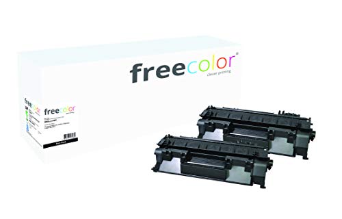 Freecolor Toner HP 05A Black CE505AD Doppelpack Kompatibel von Freecolor