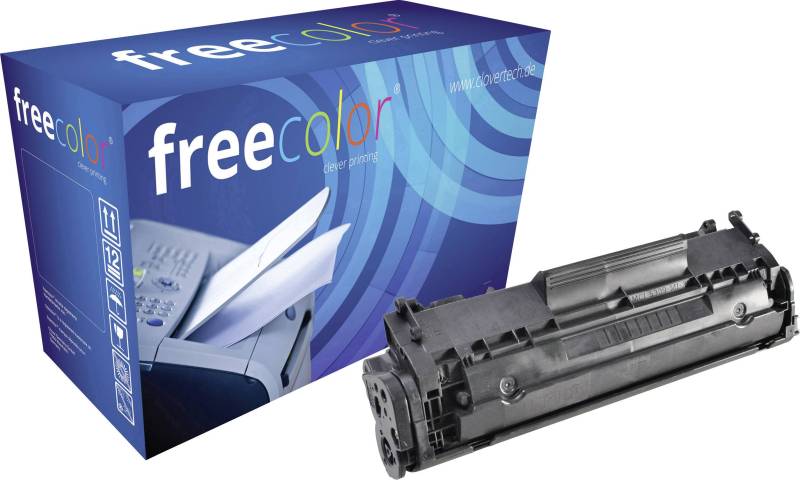 Freecolor Toner HP12 LJ 1010 A black Q2612A 2000 Seiten kompatibel von Freecolor