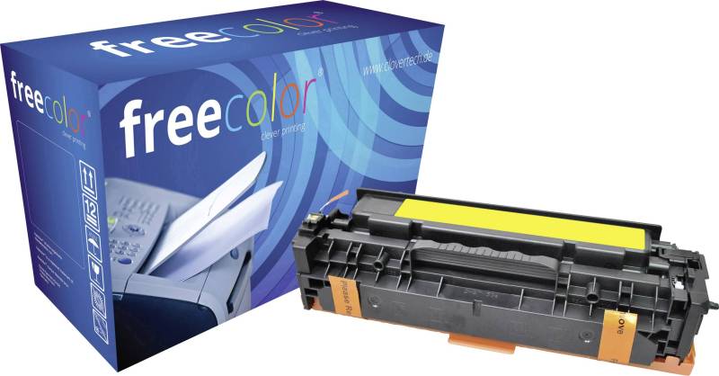 Freecolor Toner NTR f. HP CLJ Pro 300/400 ye CE412A kompatibel von Freecolor