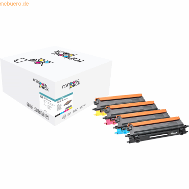 Freecolor Toner kompatibel mit Brother HL-4040/4050/4070 KCMY Multipac von Freecolor