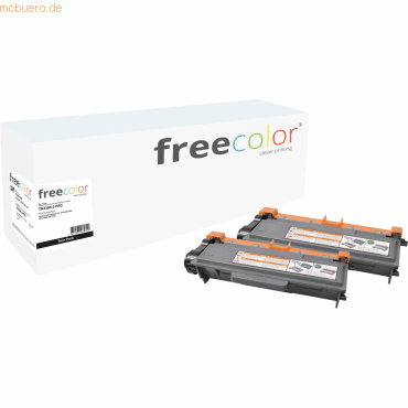 Freecolor Toner kompatibel mit Brother HL-6180 VE=2 Stück von Freecolor