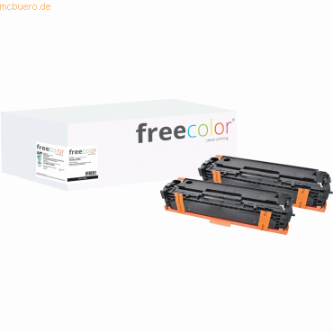 Freecolor Toner kompatibel mit HP 4-farbig LaserJet CP1215/CP1515 (125 von Freecolor