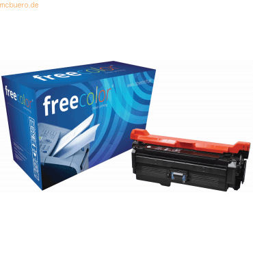 Freecolor Toner kompatibel mit HP 4-farbig LaserJet CP4025 cyan XXL von Freecolor