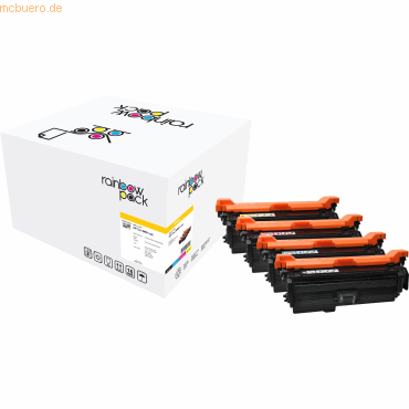 Freecolor Toner kompatibel mit HP 4-farbig LaserJet M651 CMYK Multipac von Freecolor