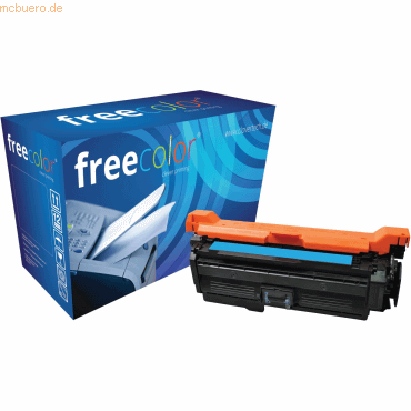 Freecolor Toner kompatibel mit HP 4-farbig LaserJet M680 (653A) cyan von Freecolor