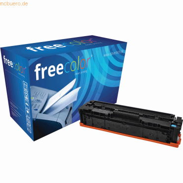 Freecolor Toner kompatibel mit HP 4-farbig LaserJet Pro M252 (201A) cy von Freecolor