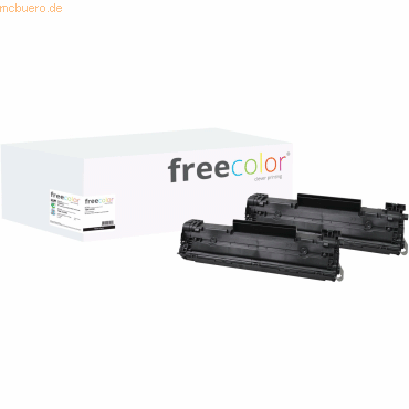 Freecolor Toner kompatibel mit HP LaserJet P1606 (78A) VE=2 Stück von Freecolor