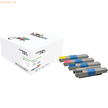 Freecolor Toner kompatibel mit Oki C310 KCMY Multipack Freecolor Toner kompatibel mit Oki C310 KCMY Multipack von Freecolor