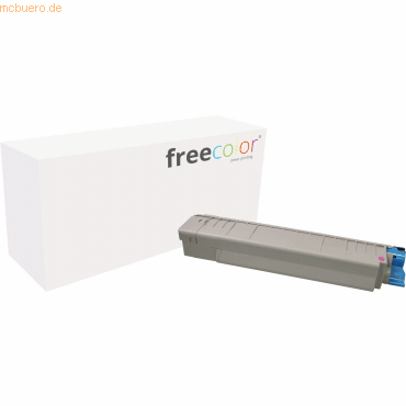 Freecolor Toner kompatibel mit Oki MC851 magenta von Freecolor