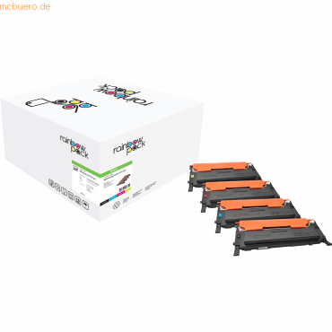 Freecolor Toner kompatibel mit Samsung CLP-310/315 KCMY Multipack von Freecolor
