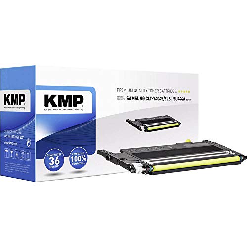 KMP Toner HP/Samsung CLT-C404Y comp. Yellow von Freecolor