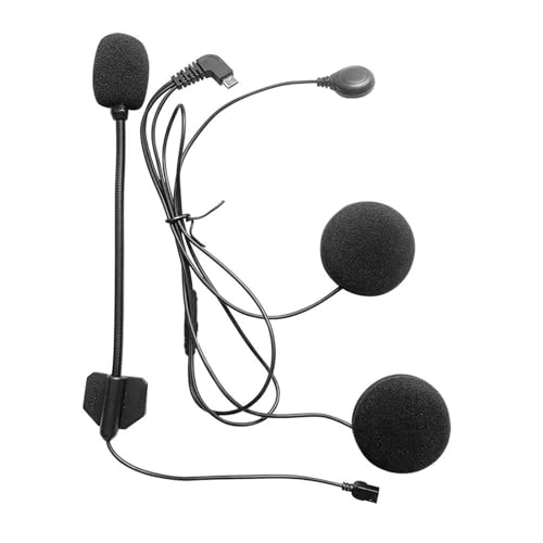 FreedConn 5pin Mikrofone und Kopfhörer Aktualisierung TCOM-SC und TCOM-VB Motorrad Headset von FreedConn