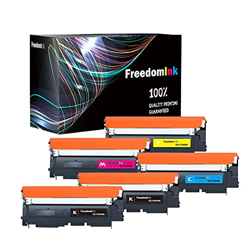 FreedomInk Ersatz Kompatibel P404C P404S für Samsung CLT-P404C CLT-K404S CLT-C404S CLT-M404S CLT-Y404S Toner für Samsung Xpress SL-C480W C480FW C480FN C480 C480FN C430 C430W ( 5-Pack ) von FreedomInk