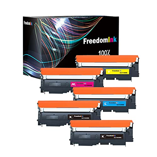 FreedomInk Kompatibel Toner 406S CLT-406S CLT-P406C CLT-K406S P406S für Samsung Xpress C460W C460FW C410W C460 CLX-3305 CLX-3300 CLX-3305FN CLX-3305W CLX-3305FW CLP-365 CLP-365W CLP-360 CLP-360N von FreedomInk