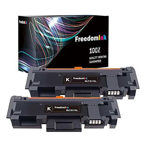 FreedomInk MLT-D116L Toner Kompatibel für Samsung MLT-D116L MLT-D116S für Samsung Xpress M2675FN M2835DW M2885FW M2825DW M2825ND M2875FW M2875FD M2625D M2675 M2825 M2835 M2875 M2885 (2 Schwarz) von FreedomInk