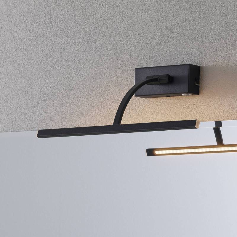LED-Wandleuchte Matisse, Breite 34 cm, schwarz von Freelight