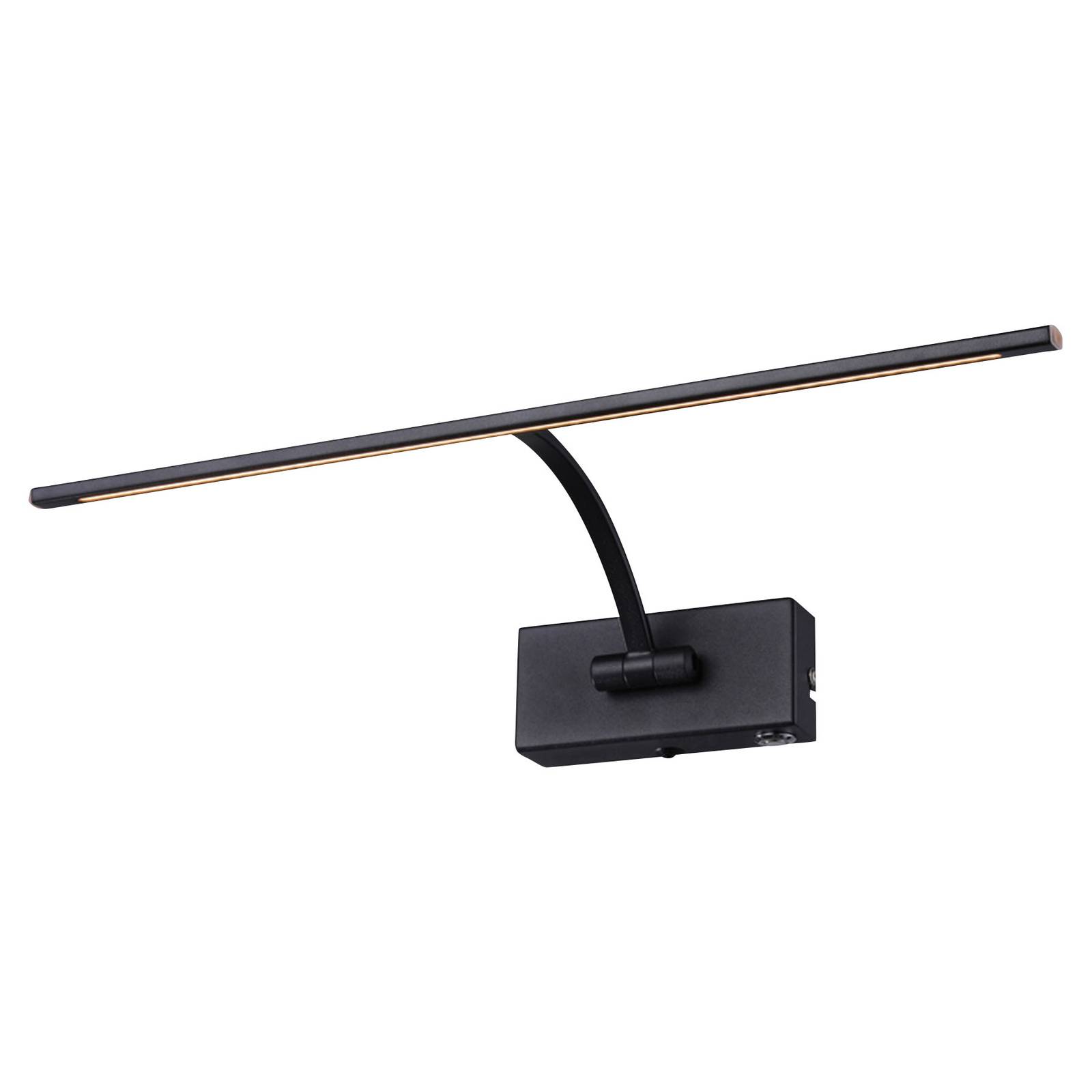 LED-Wandleuchte Matisse, Breite 45 cm, schwarz von Freelight