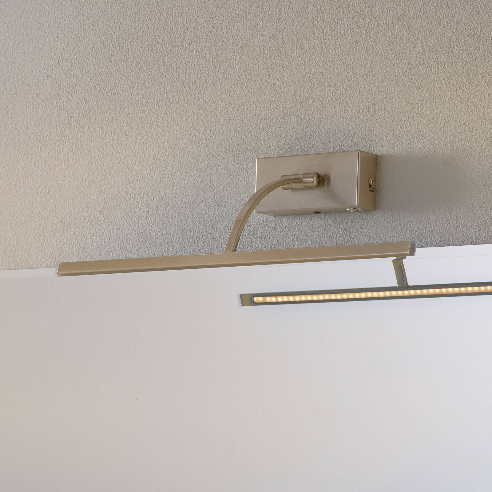LED-Wandleuchte Matisse, Breite 45 cm, silber LED-Wandleuchte Matisse, Breite 45 cm, silber von Freelight