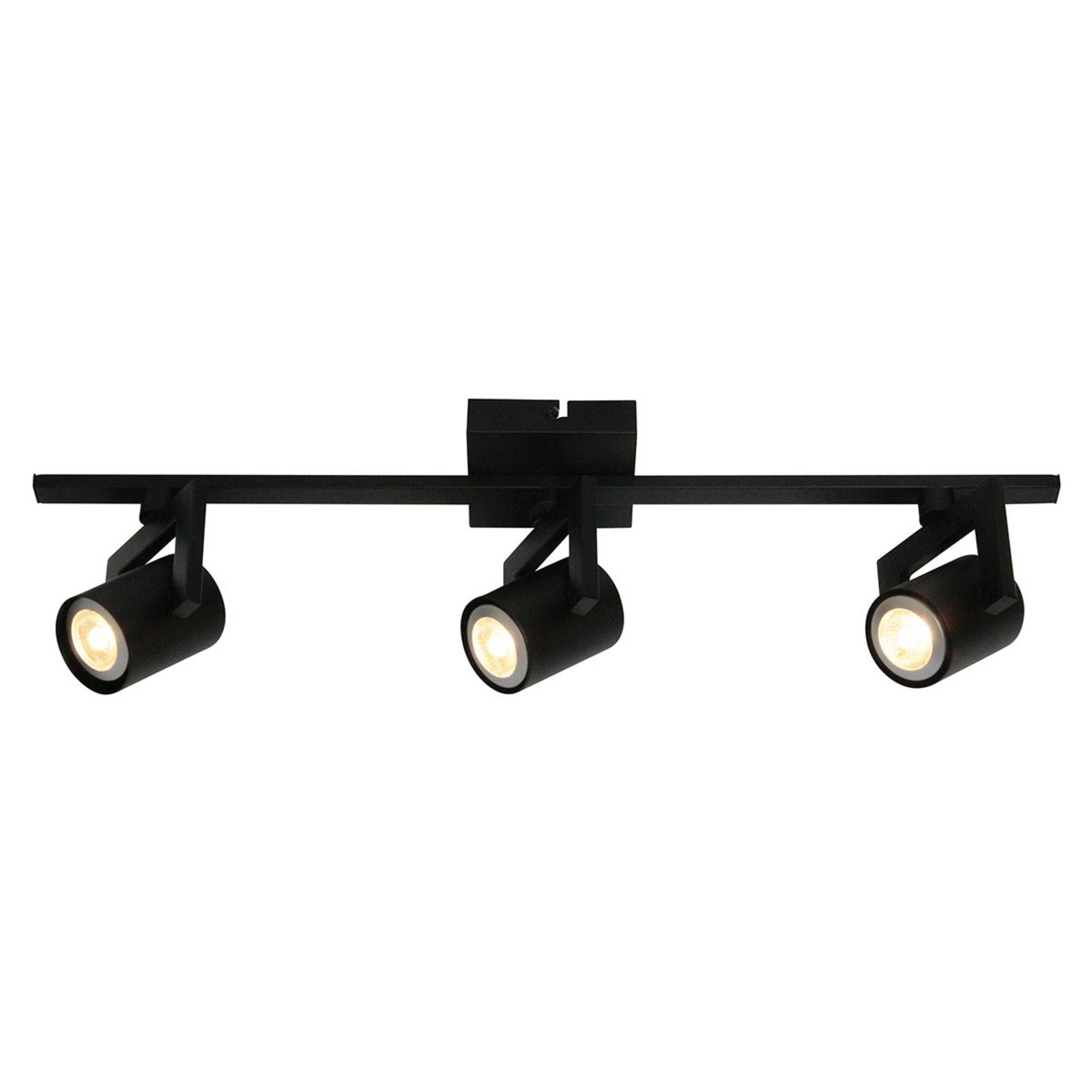 Moderne Deckenlampe ValvoLED in Schwarz 3-flg. Moderne Deckenlampe ValvoLED in Schwarz 3-flg. von Freelight