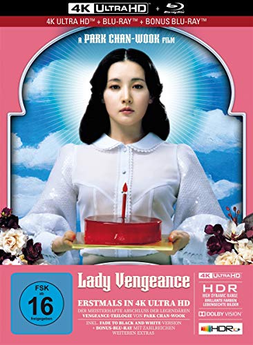 Lady Vengeance - 3-Disc Limited Collector's Edition im Mediabook (4K Ultra-HD/Ultra-HD + Blu-Ray + Bonus-Blu-Ray von AL!VE