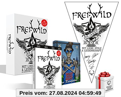 15 Jahre mit Liebe, Stolz und Leidenschaft (4 DVD Boxset) von Frei.Wild