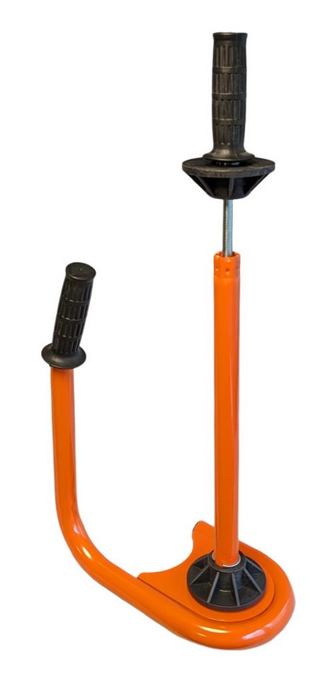 Freiziel Schutzfolie Stretchfolien Abroller Profi Orange von Freiziel
