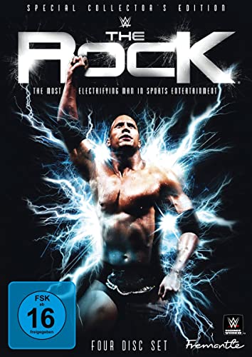 WWE: THE ROCK - THE MOST ELECTRIFYING MAN IN SPORT [4 DVDs] von Fremantle (tonpool Medien GmbH)