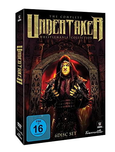 WWE: UNDERTAKER - THE COMPLETE WRESTLEMANIA COLLECTION [6 DVDs] von Fremantle (tonpool Medien GmbH)