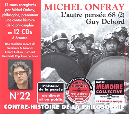 Michel Onfray - Contre-Histoire De La Philosophie Nr 22 von Fremeaux & Associes