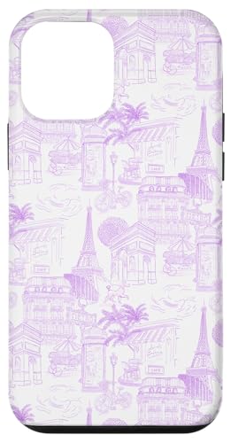 Adrette Mauve Paris Toile Cafe Pudel Eiffel Bogen Bäume Hülle für iPhone 12 mini Adrette Mauve Paris Toile Cafe Pudel Eiffel Bogen Bäume Hülle für iPhone 12 mini von French Aesthetic Toile Patterns