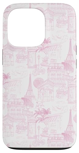 Adrette rosa Paris Toile Cafe Pudel Eiffel Bogen Bäume Hülle für iPhone 13 Pro Adrette rosa Paris Toile Cafe Pudel Eiffel Bogen Bäume Hülle für iPhone 13 Pro von French Aesthetic Toile Patterns