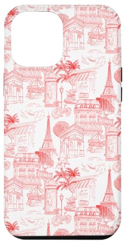 Adrette rote Paris Toile Cafe Pudel Eiffel Bogen Bäume Hülle für iPhone 12 Pro Max Adrette rote Paris Toile Cafe Pudel Eiffel Bogen Bäume Hülle für iPhone 12 Pro Max von French Aesthetic Toile Patterns