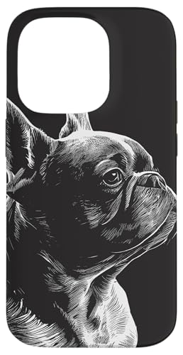 Hülle für iPhone 14 Pro Französische Bulldogge Zeichnung Frenchie von French Bulldog Drawing Merch