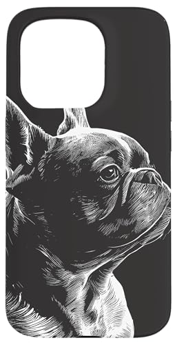Hülle für iPhone 15 Pro Französische Bulldogge Zeichnung Frenchie Hülle für iPhone 15 Pro Französische Bulldogge Zeichnung Frenchie von French Bulldog Drawing Merch