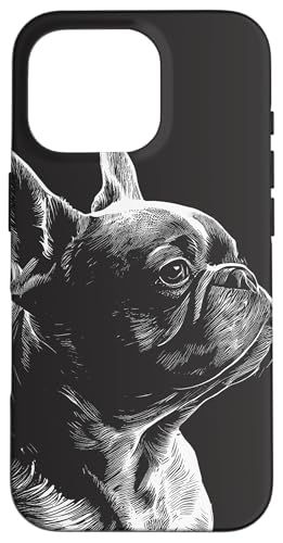 Hülle für iPhone 16 Pro Französische Bulldogge Zeichnung Frenchie Hülle für iPhone 16 Pro Französische Bulldogge Zeichnung Frenchie von French Bulldog Drawing Merch