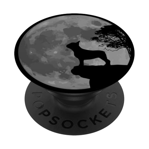 French Bulldog Hund Vollmond Frenchie Mom Dad PopSockets Klebender PopGrip French Bulldog Hund Vollmond Frenchie Mom Dad PopSockets Klebender PopGrip von French Bulldog Geschenk Kleidung Damen & Herren