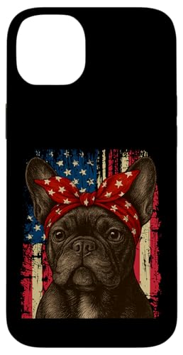 Frenchie 4. Juli Französischer Hund USA Flagge Where's the Paw-ty Hülle für iPhone 14 Plus Frenchie 4. Juli Französischer Hund USA Flagge Where's the Paw-ty Hülle für iPhone 14 Plus von French Bulldog USA Flag Let's Pawty Men Women Kid