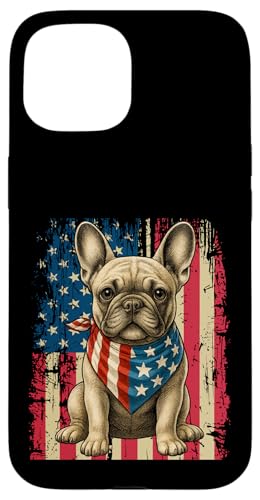 Frenchie 4. Juli Französischer Hund USA Flagge Where's the Paw-ty Hülle für iPhone 15 Frenchie 4. Juli Französischer Hund USA Flagge Where's the Paw-ty Hülle für iPhone 15 von French Bulldog USA Flag Let's Pawty Men Women Kid