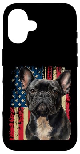 Frenchie 4. Juli Französischer Hund USA Flagge Where's the Paw-ty Hülle für iPhone 16 Frenchie 4. Juli Französischer Hund USA Flagge Where's the Paw-ty Hülle für iPhone 16 von French Bulldog USA Flag Let's Pawty Men Women Kid