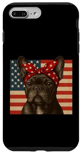 Frenchie 4. Juli Französischer Hund USA Flagge Where's the Paw-ty Hülle für iPhone 7 Plus/8 Plus Frenchie 4. Juli Französischer Hund USA Flagge Where's the Paw-ty Hülle für iPhone 7 Plus/8 Plus von French Bulldog USA Flag Let's Pawty Men Women Kid