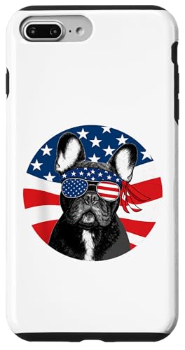 Frenchie 4. Juli Französischer Hund USA Flagge Where's the Paw-ty Hülle für iPhone 7 Plus/8 Plus Frenchie 4. Juli Französischer Hund USA Flagge Where's the Paw-ty Hülle für iPhone 7 Plus/8 Plus von French Bulldog USA Flag Let's Pawty Men Women Kid