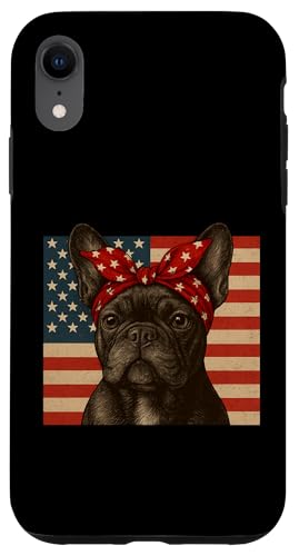 Frenchie 4. Juli Französischer Hund USA Flagge Where's the Paw-ty Hülle für iPhone XR Frenchie 4. Juli Französischer Hund USA Flagge Where's the Paw-ty Hülle für iPhone XR von French Bulldog USA Flag Let's Pawty Men Women Kid