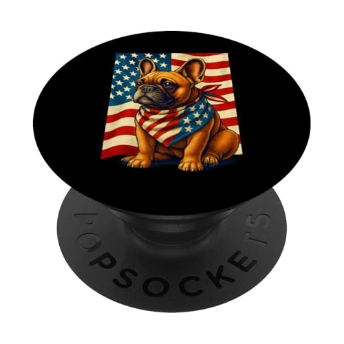 Frenchie 4. Juli Französischer Hund USA Flagge Where's the Paw-ty PopSockets Klebender PopGrip Frenchie 4. Juli Französischer Hund USA Flagge Where's the Paw-ty PopSockets Klebender PopGrip von French Bulldog USA Flag Let's Pawty Men Women Kid