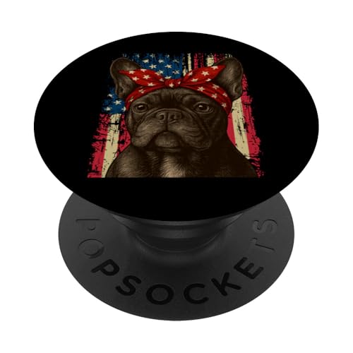 Frenchie 4. Juli Französischer Hund USA Flagge Where's the Paw-ty PopSockets Klebender PopGrip Frenchie 4. Juli Französischer Hund USA Flagge Where's the Paw-ty PopSockets Klebender PopGrip von French Bulldog USA Flag Let's Pawty Men Women Kid