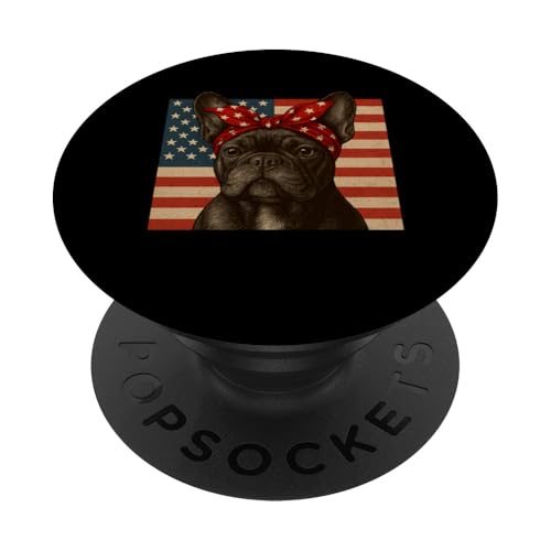 Frenchie 4. Juli Französischer Hund USA Flagge Where's the Paw-ty PopSockets Klebender PopGrip Frenchie 4. Juli Französischer Hund USA Flagge Where's the Paw-ty PopSockets Klebender PopGrip von French Bulldog USA Flag Let's Pawty Men Women Kid